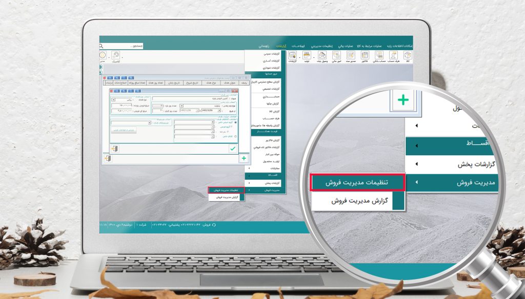 نرم افزار حسابداری پخش هلو